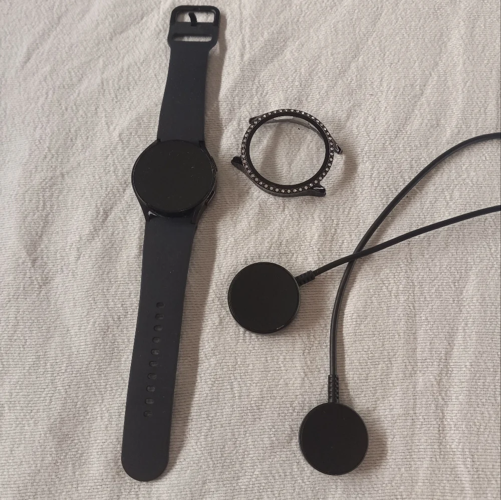Galaxy watch 6, Samsung Smartwatch with two Chargers, and 